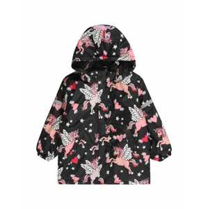 Lindex Prechodná bunda  svetlofialová / ružová / čierna / biela