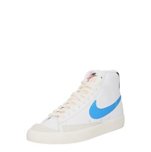 Nike Sportswear Členkové tenisky 'Blazer Mid 77 Vintage'  svetlobéžová / azúrová / čierna / biela