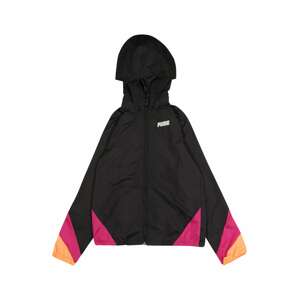 PUMA Športová bunda  svetlooranžová / pitaya / čierna / biela