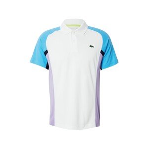 Lacoste Sport Funkčné tričko  azúrová / levanduľová / čierna / biela