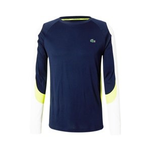 Lacoste Sport Funkčné tričko  námornícka modrá / žltá / biela