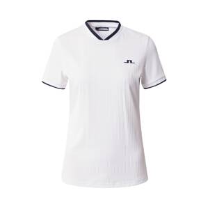 J.Lindeberg Funkčné tričko 'Parvin'  námornícka modrá / biela