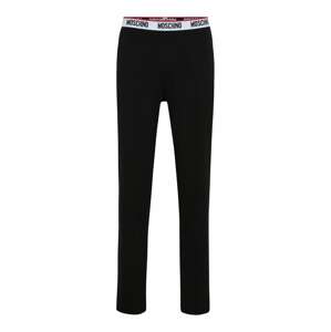 Moschino Underwear Pyžamové nohavice  červená / čierna / biela