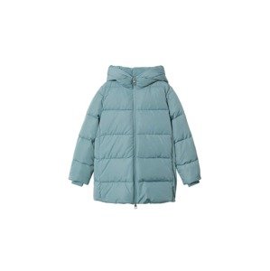 MANGO Zimná bunda 'Tokyo'  modrosivá