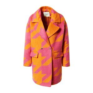 ONLY Prechodný kabát  oranžová / ružová