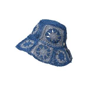 Seafolly Klobúk 'Crochet'  modrá / sivá
