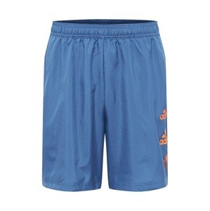 ADIDAS SPORTSWEAR Športové nohavice  dymovo modrá / oranžová