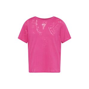 Reebok Funkčné tričko 'Burnout'  ružová / staroružová / biela