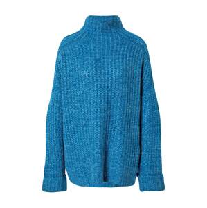 LA STRADA UNICA Oversize sveter 'ANAIS'  modrá melírovaná