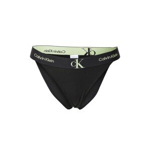 Calvin Klein Underwear Nohavičky  svetlozelená / čierna