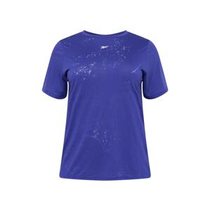 Reebok Sport Funkčné tričko 'Burnout'  modrofialová / biela