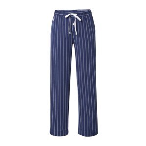 Lauren Ralph Lauren Pyžamové nohavice  námornícka modrá / biela