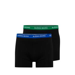 BJÖRN BORG Športové nohavičky  modrá / zelená / čierna / biela