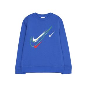 Nike Sportswear Mikina  kráľovská modrá / zmiešané farby