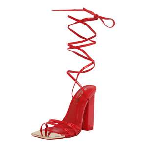Public Desire Remienkové sandále 'AMIRA'  červená