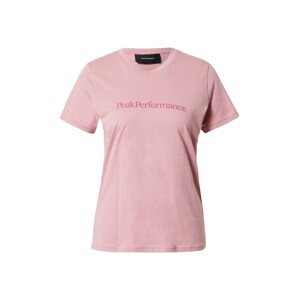 PEAK PERFORMANCE Funkčné tričko  ružová / ružová