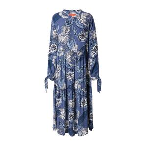 LIEBLINGSSTÜCK Košeľové šaty 'Rosina'  tmavomodrá / modrosivá / svetlomodrá / biela