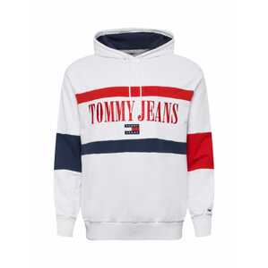 Tommy Jeans Plus Mikina  námornícka modrá / červená / biela