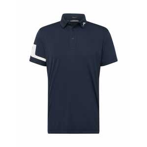 J.Lindeberg Funkčné tričko 'Heath'  námornícka modrá / biela