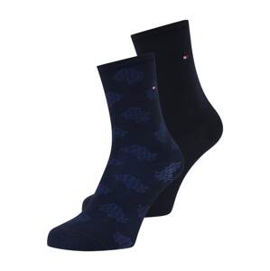 Tommy Hilfiger Underwear Ponožky  námornícka modrá / nebesky modrá / ohnivo červená / biela