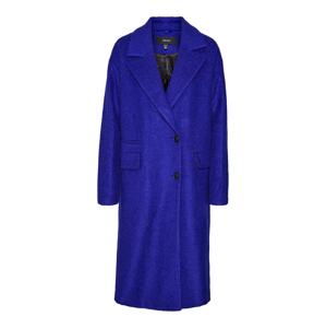 VERO MODA Prechodný kabát 'Mabel'  modrá melírovaná