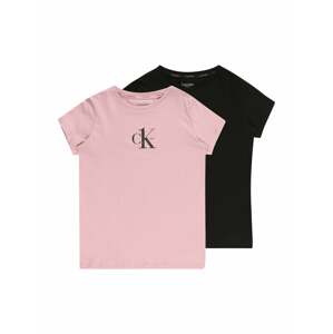 Calvin Klein Underwear Tričko  ružová / čierna