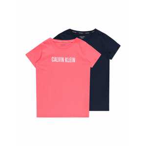 Calvin Klein Underwear Tričko  námornícka modrá / svetloružová / biela
