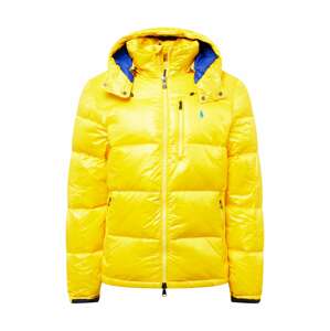 Polo Ralph Lauren Zimná bunda  azúrová / kráľovská modrá / žltá