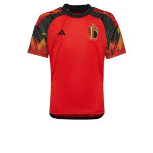 ADIDAS PERFORMANCE Funkčné tričko 'Belgien 22'  červená / čierna / oranžová / žltá
