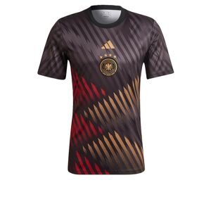 ADIDAS PERFORMANCE Funkčné tričko 'Germany Pre-Match'  zlatá / tmavosivá / červená / čierna