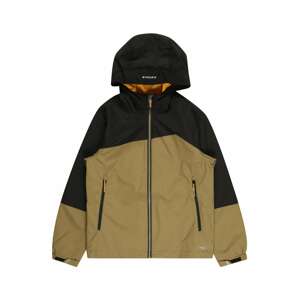 ICEPEAK Outdoorová bunda 'KAARST'  olivová / oranžová / čierna / strieborná