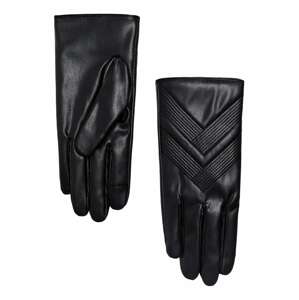 MANGO Prstové rukavice 'TANIA'  čierna