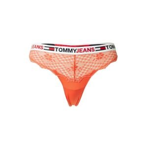 Tommy Hilfiger Underwear Tangá  tmavooranžová / červená / čierna / biela