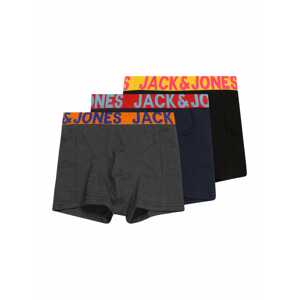 Jack & Jones Junior Nohavičky 'Crazy'  námornícka modrá / tmavosivá / zmiešané farby / čierna