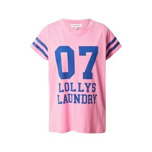 Lollys Laundry Tričko 'Roma'  modrá / svetloružová