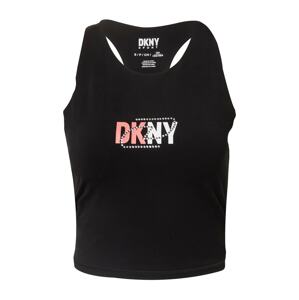 DKNY Performance Športový top  svetloružová / čierna / biela