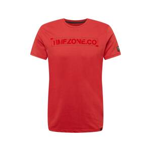 TIMEZONE Tričko  červená / čierna