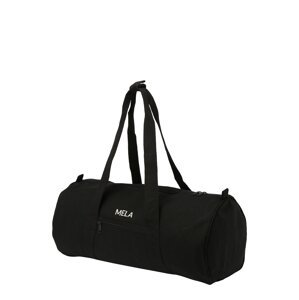 MELAWEAR Cestovná taška 'Santosh'  čierna / biela