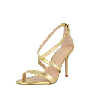 Lauren Ralph Lauren Remienkové sandále 'GABRIELE'  zlatá