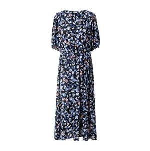 Fransa Letné šaty 'Ava'  nebesky modrá / pastelovo modrá / rosé / čierna