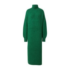 Karo Kauer Pletené šaty  trávovo zelená