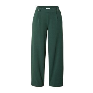 VILA Plisované nohavice 'LOANE'  zelená