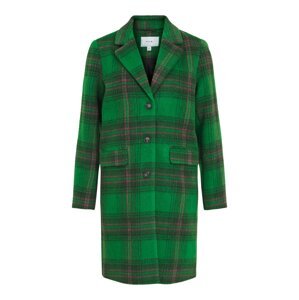 VILA Prechodný kabát 'JAYLAH'  zelená / čierna
