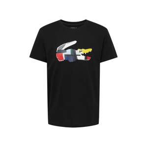 Lacoste Sport Funkčné tričko  limetková / svetločervená / čierna / biela