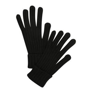 DRYKORN Prstové rukavice 'GLIVO'  čierna