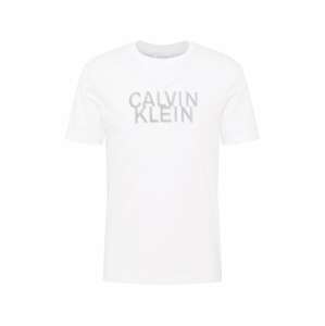 Calvin Klein Tričko  antracitová / biela