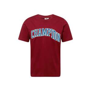 Champion Authentic Athletic Apparel Tričko  vínovo červená / nebesky modrá / biela