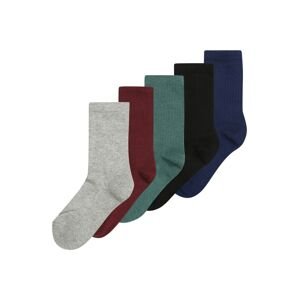 Urban Classics Ponožky  tmavomodrá / sivá melírovaná / nefritová / bordová / čierna