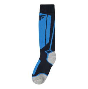 4F Športové ponožky  kobaltovomodrá / kráľovská modrá / sivá melírovaná