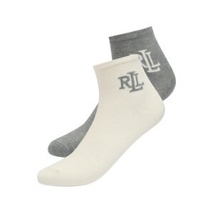 Lauren Ralph Lauren Ponožky  krémová / sivá